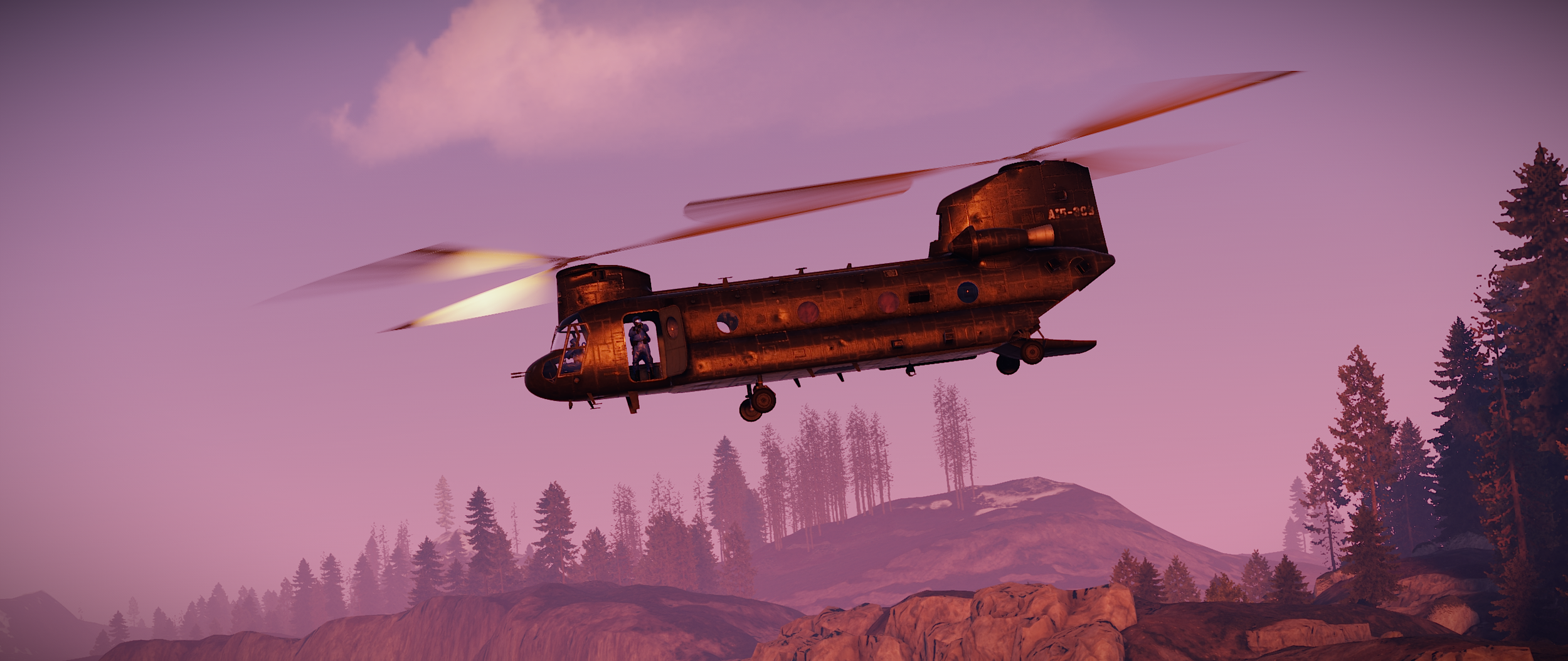 Rust base helicopter фото 39
